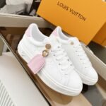Louis Vuitton Time Out Sneaker Pink 1AGUXO - Image 3