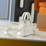 Louis Vuitton Nano Alma Bag White Quartz 18Cm M82411 - Image 3