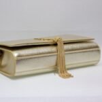 Saint Laurent Kate Chain Wallet With Tassel Yellow Copper 26cm - Image 4