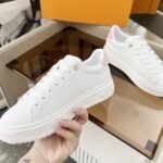 Louis Vuitton Time Out Sneaker Pink 1AGUXO - Image 6