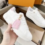 Louis Vuitton Time Out Sneaker Pink 1AGUXO - Image 5