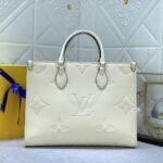 Louis Vuitton Onthego MM Monogram Empreinte Beige 35Cm - Image 2