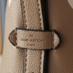 Louis Vuitton Carryall PM Bicolor Monogram Empreinte Dove And Cream 29Cm M47180 - Image 7