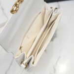 Saint Laurent Le Maillon Satchel Smooth Blanc Vintage 24Cm 6497952R20W9207 - Image 6