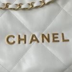 Chanel 22 Handbag White 42Cm AS3261 - Image 9