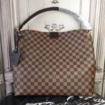 Louis Vuitton Damier Azur Graceful MM Red 41Cm N44045 - Image 2