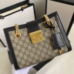 Gucci Padlock GG Small Shoulder Bag Black 26Cm 498156 KHNKG 9769 - Image 3