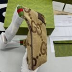 Gucci Jumbo GG Belt Bag Camel And Ebony Jumbo GG Canvas 39cm GG 696031 UKMDG 2570 - Image 5