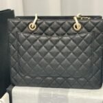 Chanel Caviar Grand Shopping Tote Black 33Cm - Image 6