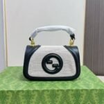 Gucci Blondie Shoulder Bag Natural Black 22Cm 815716 HAAKF 2546 - Image 2