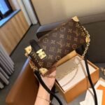 Louis Vuitton Slim Trunk Bag Monogram Brown 23Cm M13147 - Image 3