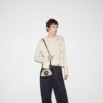 Gucci Blondie Shoulder Bag Natural Black 22Cm 815716 HAAKF 2546 - Image 4