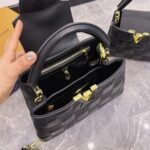 Louis Vuitton Capucines BB Bag In Damier Black 27Cm - Image 6