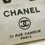 Chanel Deauville Large Tote Shopping Bag 37Cm - Image 4