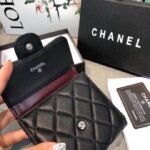 Chanel Classic Small Flap Wallet Black 12Cm AP0231 Y01295 C3906 - Image 4