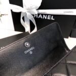 Chanel Boy Flap Long Wallet Ruthentium Hardware Black 19Cm - Image 6