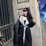 Louis Vuitton Reversible Mahina Monogram Wrap Coat Black - Image 5