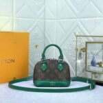 Louis Vuitton Mini Alma Monogram Canvas Mix With Green 18Cm M83204 - Image 2