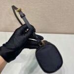 Prada Re Nylon Pouch Black 22Cm 1NE058 2C05 F0002 - Image 6