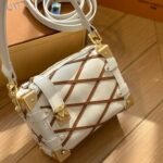 Louis Vuitton Side Trunk PM Creme Noisette 18Cm M25216 - Image 2
