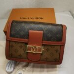 Louis Vuitton Dauphine MM Monogram Brown 25Cm M45958 - Image 2