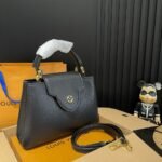 Louis Vuitton Capucines BB Bag Black 27Cm M94755 - Image 4