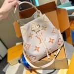 Louis Vuitton Neonoe BB Monogram Latte And Orange 25Cm - Image 2