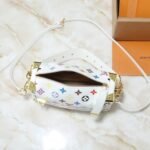 Louis Vuitton X Takashi Murakami Side Trunk MM Multicolore Blanc 23Cm M14046 - Image 5