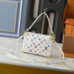 Louis Vuitton X Takashi Murakami Side Trunk MM Multicolore Blanc 23Cm M14046 - Image 2