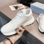 Prada Re Nylon Sneaker White 1E804M 3LFV F0964 - Image 5
