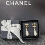 Chanel CC Pearl Drop Earrings A98327 - Image 5