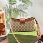 Gucci Padlock Small Shoulder Bag Brown 25Cm 811705 KHNKG 8534 - Image 4