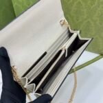 Gucci Jackie 1961 Chain Wallet Beige And Ebony GG 19CM 652681 HUHHG 8565 - Image 10