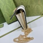 Gucci Jackie 1961 Chain Wallet Beige And Ebony GG 19CM 652681 HUHHG 8565 - Image 6