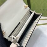 Gucci Jackie 1961 Continental Chain Wallet GG Brown 19Cm 652681 HUHHG 9794 - Image 8