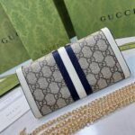 Gucci Jackie 1961 Continental Chain Wallet GG Brown 19Cm 652681 HUHHG 9794 - Image 5