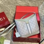 Gucci Ophidia Small Tote Bag Dusty Blue 23Cm ‎765043 Fad04 8741 - Image 2