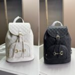 Gucci Horsebit 1955 Backpack Large All White 27Cm - Image 3