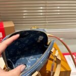 Louis Vuitton Alma BB Monogram Canvas Bag Denim Blue 16Cm - Image 8
