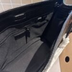 Saint Laurent Niki Shopping Bag In Embossed Leather Black 33Cm - Image 5