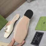 Gucci GG Crystal Slippers White - Image 5