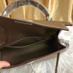 Hermes Kelly Mini Epsom Handbag Etoupe 22Cm - Image 6