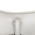 Hermes Evelyne 29 Clemence White 25cm - Image 3