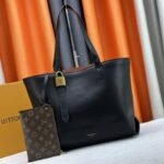 Louis Vuitton Low Key Cabas MM Grained Leather Black 47Cm M25341 - Image 2