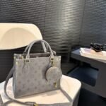 Louis Vuitton Onthego PM Trianon Grey 25Cm M12465 - Image 2