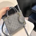 Louis Vuitton Onthego PM Trianon Grey 25Cm M12465 - Image 3