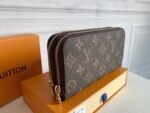 Louis Vuitton Long Double Zipper Wallet Monogram Brown 19Cm - Image 2