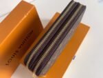 Louis Vuitton Long Double Zipper Wallet Monogram Brown 19Cm - Image 5