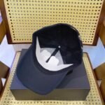 Louis Vuitton LV Signature Baseball Cap Black M7319L - Image 7