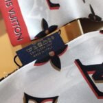 Louis Vuitton Perfect Match Silk Brown 120Cm - Image 7